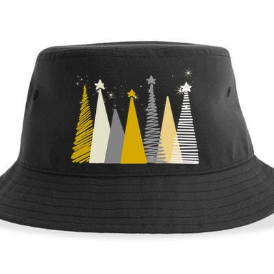 Happy Holidays Christmas Tree Festive Sustainable Bucket Hat
