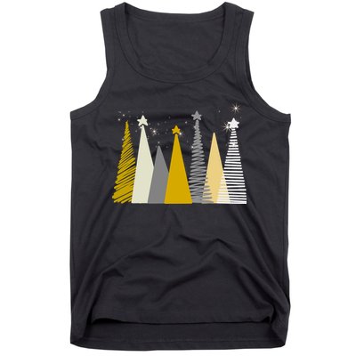 Happy Holidays Christmas Tree Festive Tank Top