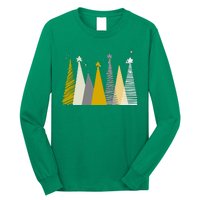 Happy Holidays Christmas Tree Festive Long Sleeve Shirt