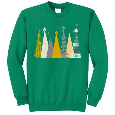 Happy Holidays Christmas Tree Festive Sweatshirt