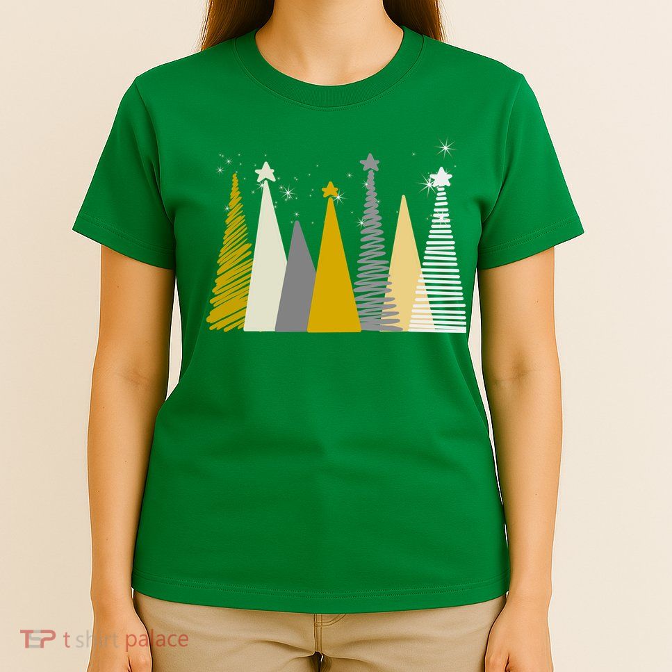 Happy Holidays Christmas Tree Festive T-Shirt
