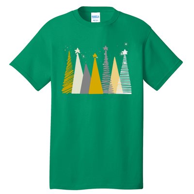 Happy Holidays Christmas Tree Festive Tall T-Shirt