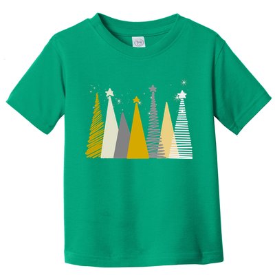 Happy Holidays Christmas Tree Festive Toddler T-Shirt