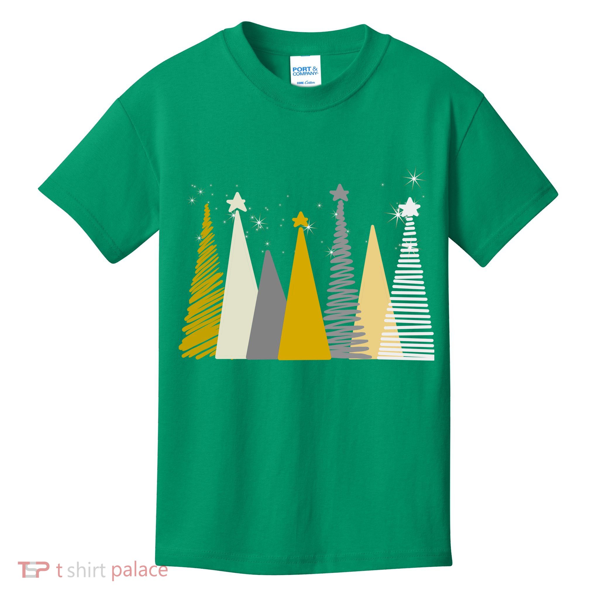 Happy Holidays Christmas Tree Festive Kids T-Shirt