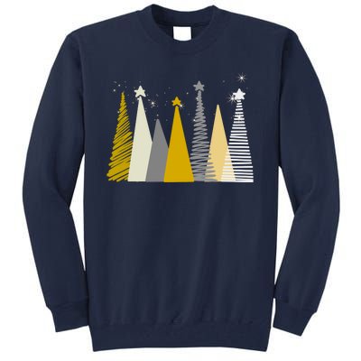 Happy Holidays Christmas Tree Festive Tall Sweatshirt