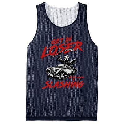 Horror Halloween Character Get In Loser WeRe Going Slashing Mesh Reversible Basketball Jersey Tank