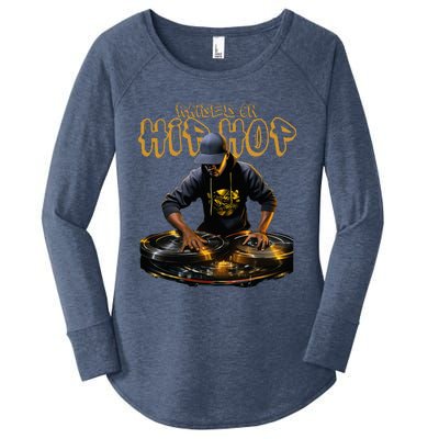 Hip Hop Dj 50th Anniversary Women's Perfect Tri Tunic Long Sleeve Shirt