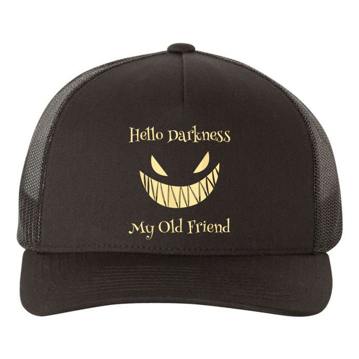 Halloween Hello Darkness My Old Friend Yupoong Adult 5-Panel Trucker Hat