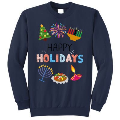 Happy Holidays Diwali Kwanzaa Hanukkah Christmas Sweatshirt