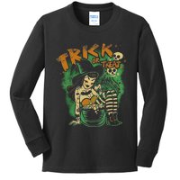 Happy Halloween Day Classic Horror Horrorfest Movies Kids Long Sleeve Shirt