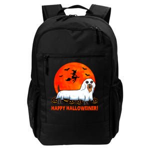 Happy Halloweiner Dachshund Halloween Costume Daily Commute Backpack