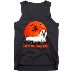 Happy Halloweiner Dachshund Halloween Costume Tank Top