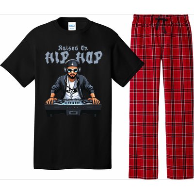 Hip Hop Dj 50th Anniversary Raised On Hip Hop Pajama Set