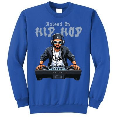 Hip Hop Dj 50th Anniversary Raised On Hip Hop Sweatshirt