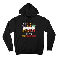 Happy Hallothanksmas Dental Halloween Thanksgiving Christmas Hoodie