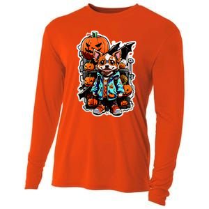 Hip Halloween Dog Cooling Performance Long Sleeve Crew