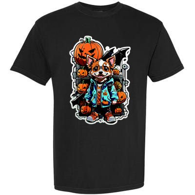 Hip Halloween Dog Garment-Dyed Heavyweight T-Shirt