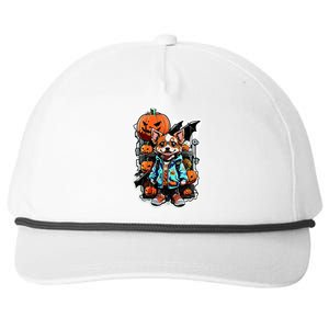 Hip Halloween Dog Snapback Five-Panel Rope Hat