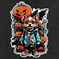 Hip Halloween Dog 11oz C Handle Ceramic Mug