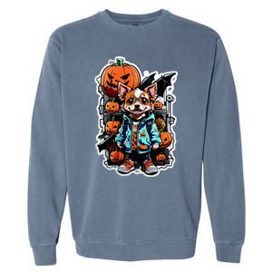 Hip Halloween Dog Garment-Dyed Sweatshirt