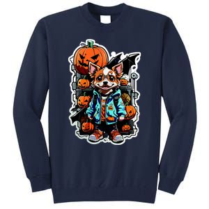 Hip Halloween Dog Tall Sweatshirt