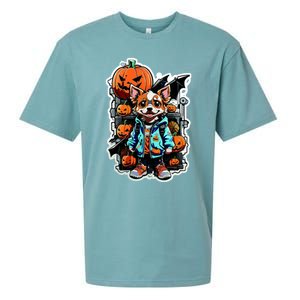 Hip Halloween Dog Sueded Cloud Jersey T-Shirt