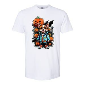 Hip Halloween Dog Softstyle CVC T-Shirt