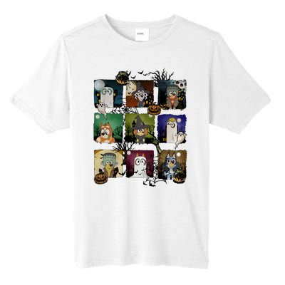 Happy Halloween Dog Family Matching Funny Dog Lover Tall Fusion ChromaSoft Performance T-Shirt