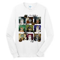 Happy Halloween Dog Family Matching Funny Dog Lover Tall Long Sleeve T-Shirt