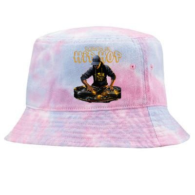 Hip Hop Dj 50th Anniversary Tie-Dyed Bucket Hat