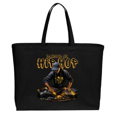 Hip Hop Dj 50th Anniversary Cotton Canvas Jumbo Tote