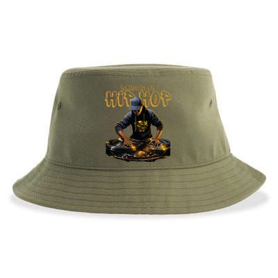 Hip Hop Dj 50th Anniversary Sustainable Bucket Hat