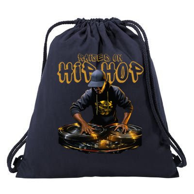 Hip Hop Dj 50th Anniversary Drawstring Bag