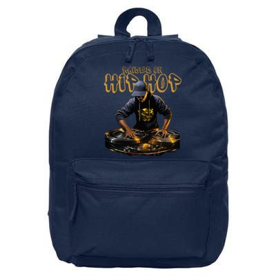 Hip Hop Dj 50th Anniversary 16 in Basic Backpack