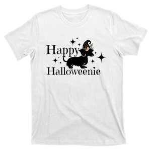 Happy Halloweenie Dog Halloween Wicth T-Shirt