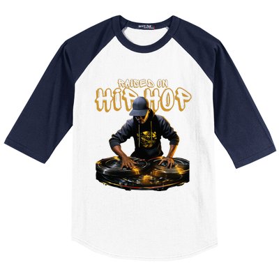 Hip Hop Dj 50th Anniversary Baseball Sleeve Shirt