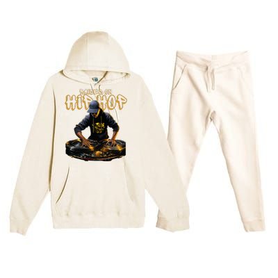 Hip Hop Dj 50th Anniversary Premium Hooded Sweatsuit Set