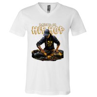 Hip Hop Dj 50th Anniversary V-Neck T-Shirt