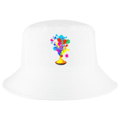 Happy Holi Design For Color India Hindu Tank Top Cool Comfort Performance Bucket Hat