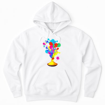 Happy Holi Design For Color India Hindu Tank Top Hoodie