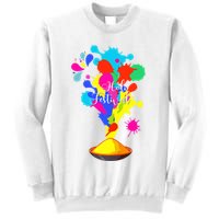 Happy Holi Design For Color India Hindu Tank Top Sweatshirt