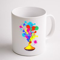 Happy Holi Design For Color India Hindu Tank Top Mug