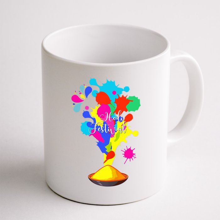 Happy Holi Design For Color India Hindu Tank Top Mug