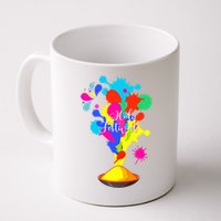 Happy Holi Design For Color India Hindu Tank Top Mug