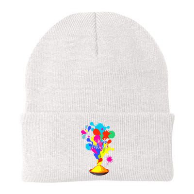 Happy Holi Design For Color India Hindu Tank Top Beanie