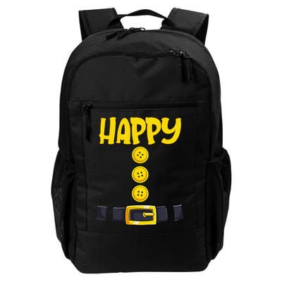 Happy Halloween Dwarf Costume Color Matching Daily Commute Backpack