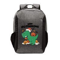 Happy Hallothanksmas Dinosaur Holiday Vector Backpack