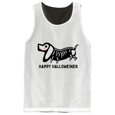 Happy Halloweiner Dachshund Sausage Weiner Dog Halloween Mesh Reversible Basketball Jersey Tank