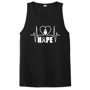 Hope Heart Disease Awareness In February Heart Health Month Cool Gift PosiCharge Competitor Tank