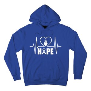 Hope Heart Disease Awareness In February Heart Health Month Cool Gift Hoodie